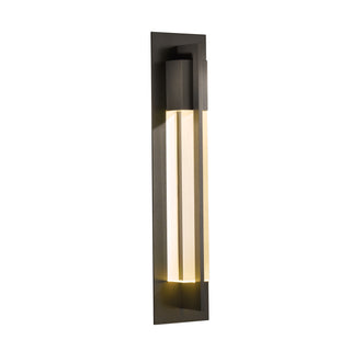 Axis Large Outdoor Sconce Coastal Dark Smoke / Clear Glass (ZM)