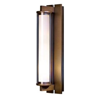 Fuse Large Outdoor Sconce Coastal Bronze / Clear Glass (ZM)