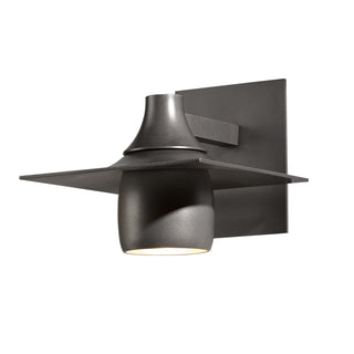 Hood Dark Sky Outdoor Sconce Coastal Burnished Steel