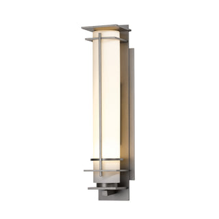 After Hours Outdoor Sconce Coastal Burnished Steel / Opal Glass (GG)