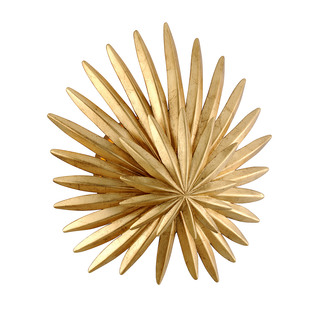 Savvy Wall Sconce VINTAGE GOLD LEAF