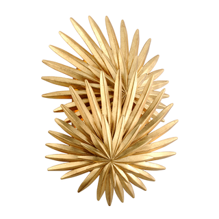 Savvy Wall Sconce In VINTAGE GOLD LEAF Finish