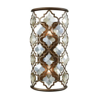 Armand 16'' High 2-Light Sconce - Weathered Bronze