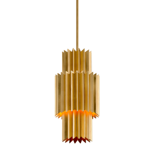 Moxy Pendant Gold Leaf