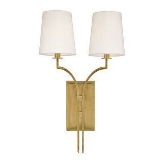 Glenford Wall Sconce Aged Brass