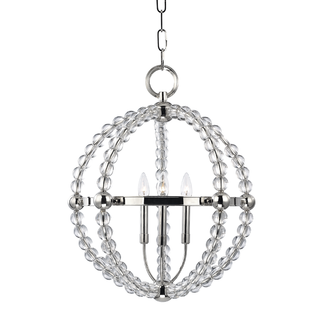 Danville Chandelier Polished Nickel