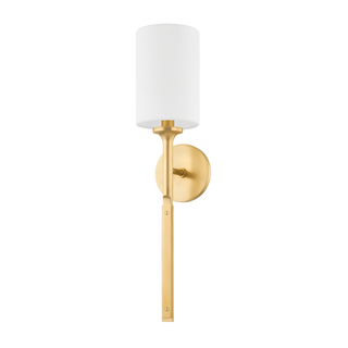 BREWSTER Wall Sconce Aged Brass