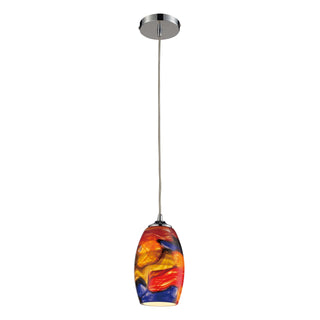 Surrealist 5'' Wide 1-Light Pendant - Polished Chrome