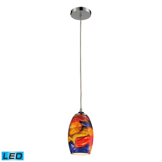 Surrealist 5'' Wide 1-Light Pendant - Polished Chrome (LED)