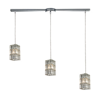 Cynthia 36'' Wide 3-Light Pendant - Polished Chrome