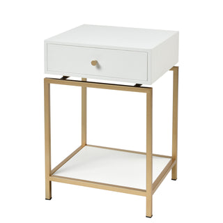 Clancy Accent Table - White