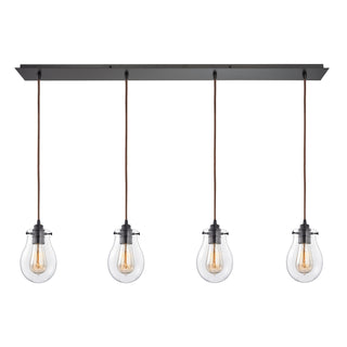 Jaelyn 46'' Wide 4-Light Pendant - Oil Rubbed Bronze