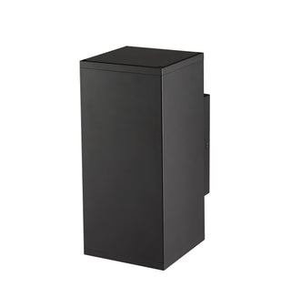 Vegas 1-Light Outdoor Wall Sconce Powder Coated Black