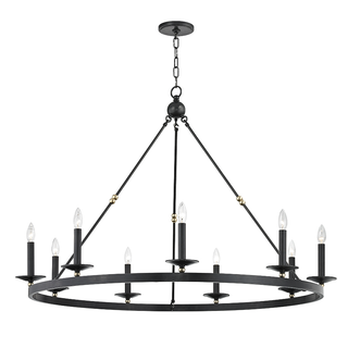Allendale Chandelier with Aged Old Bronze Finish