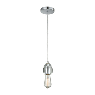 Socketholder 3'' Wide 1-Light Mini Pendant - Polished Chrome