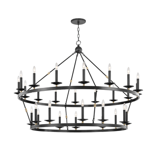 Allendale Chandelier Aged Old Bronze