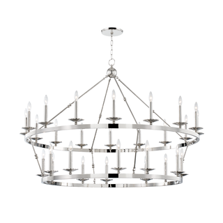 Allendale Chandelier with Polished Nickel Finish