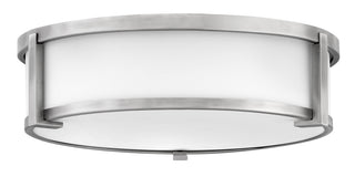 Lowell Medium Flush Mount in Antique Nickel