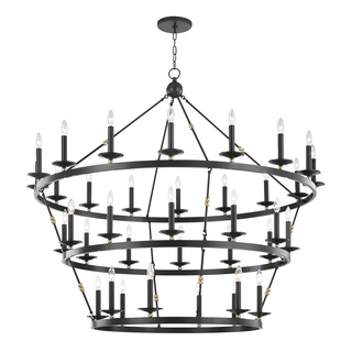 Allendale Chandelier Aged Old Bronze