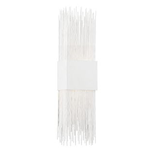 Sabine Wall Sconce GESSO WHITE