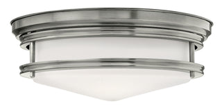 Hadley Medium Flush Mount in Antique Nickel