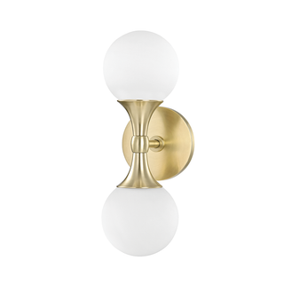 Astoria Wall Sconce Aged Brass