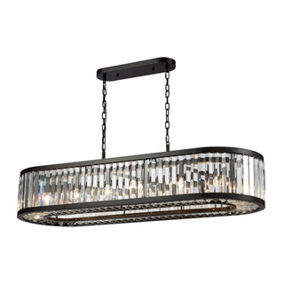 Palacial 49'' Wide 14-Light Linear Chandeliers - Oil Rubbed Bronze