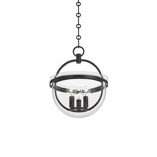 Malloy Lantern with Aged Iron Finish