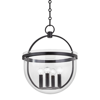 Malloy Lantern with Aged Iron Finish