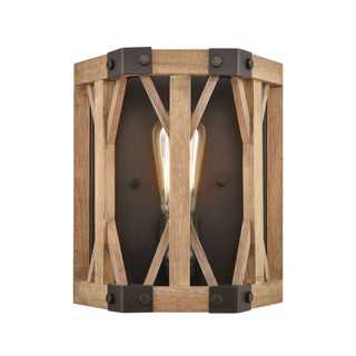 Structure 10'' High 1-Light Sconce - Oil Rubbed Bronze