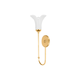MONTCLAIR Wall Sconce with Vintage Gold Leaf Finish