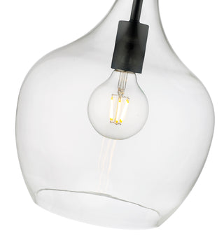 Lamara 1-Light Pendant Light Matte Black