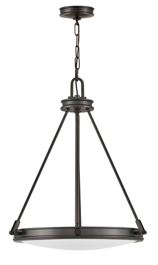 Collier Small Pendant In Black Finish