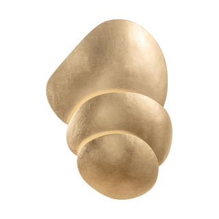 AKEMI Wall Sconce In Vintage Gold Leaf Finish
