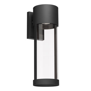 Trefor LED Outdoor Wall Sconce Powder Coated Black