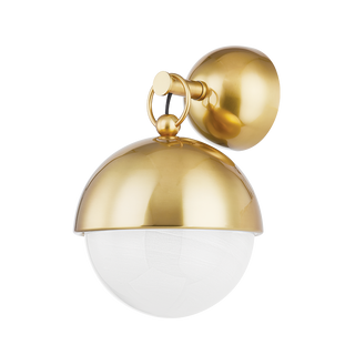 ALTHEA Wall Sconce In VINTAGE POLISHED BRASS Finish