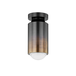 WHATELY FLUSH MOUNT with GRADIENT BRASS Finish