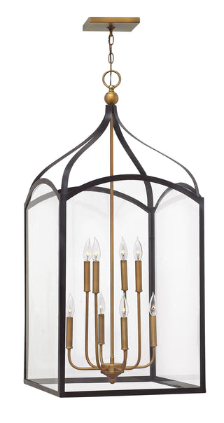 Clarendon Large Two Tier Open Frame In Light Bronze Finish