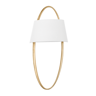 DUBAI Wall Sconce Vintage Gold Leaf