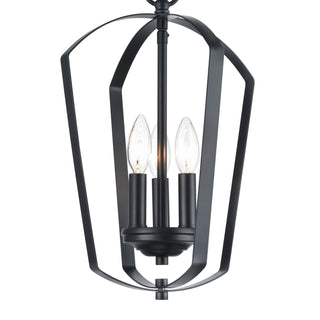 Ivey Lake 3-Light Pendant light Matte Black