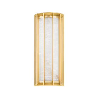 LEDA Wall Sconce In Vintage Brass Finish