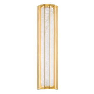 LEDA Wall Sconce In Vintage Brass Finish
