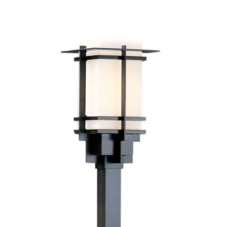 Tourou Outdoor Post Light Coastal Black / Opal Glass (GG)