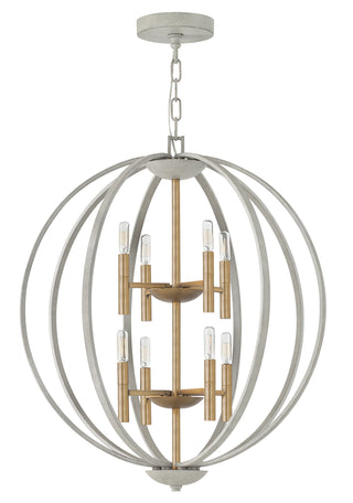 Euclid Medium Two Tier Orb In Gray Finish