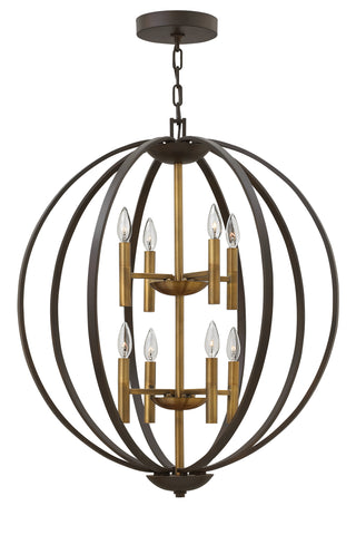 Euclid Medium Two Tier Orb In Black Finish