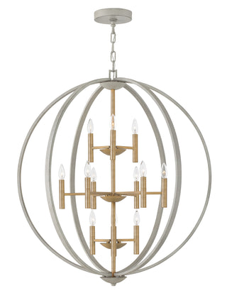Euclid Double XL Three Tier Orb In Gray Finish