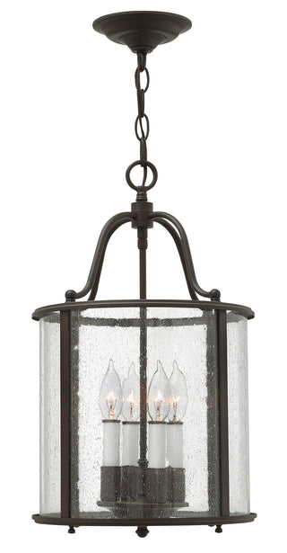 Gentry Medium Single Tier In Dark Brass Finish