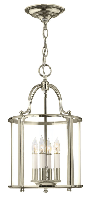 Gentry Medium Single Tier In Polished Nickel Finish