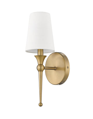 1-Light Wall Sconce Vintage Brass