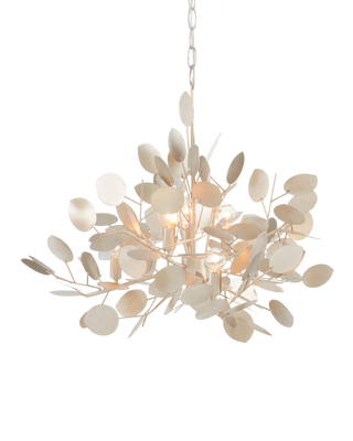 Lunaria Large Silver Chandelier